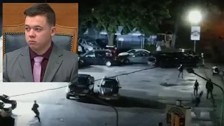 New drone shows first Rittenhouse shooting defense calls its first witnesses