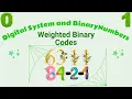 Binary Codes 6 3 1 1 and 8 4 -2 -1