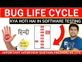 Defect Bug Life Cycle in Software Testing In Hindi What is it