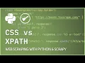 Scrapy CSS Selector XPath Selector