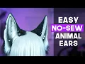 Easy No-Sew Animal Ears Tutorial for Cosplay