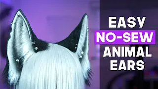 Easy No-Sew Animal Ears Tutorial for Cosplay