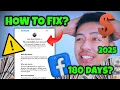 FIX YOUR 180-DAY FACEBOOK ACCOUNT SUSPENSION STEP-BY-STEP GUIDE