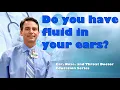 Fluid in your ears