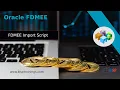 FDMEE Import Script Hyperion FDMEE Import Script Hyperion FDMEE Tutorial
