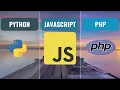 Python vs JavaScript vs PHP Which is BEST for Backend Web Development in 2026