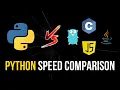 Python Speed Comparison Faster Than We Thought