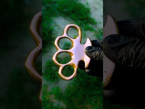 Casting Solid Copper Knuckles out of Scrap