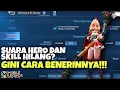 Lagu Cara Mengatasi Suara Hero Dan Skill Mobile Legend Hilang