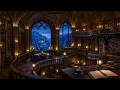Lagu Study All Night in a Vast Gothic Library | Dark Academia Piano \u0026 Violin for Reading, Relax, Sleep