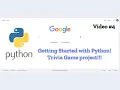 Beginner Python Project Trivia Game