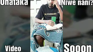 paschal cassian unataka niwe nani mungu