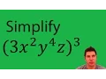 Download Lagu How to do Monimials with Exponents