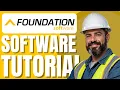 FOUNDATION Software Training Construction Accounting Software Tutorial