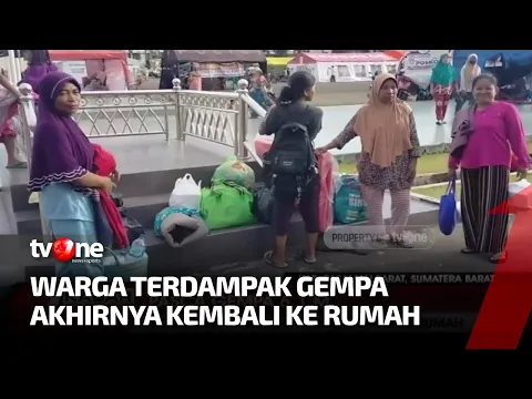 Sejumlah Pengungsi Korban Gempa Pasaman Barat Mulai Kembali ke Rumah