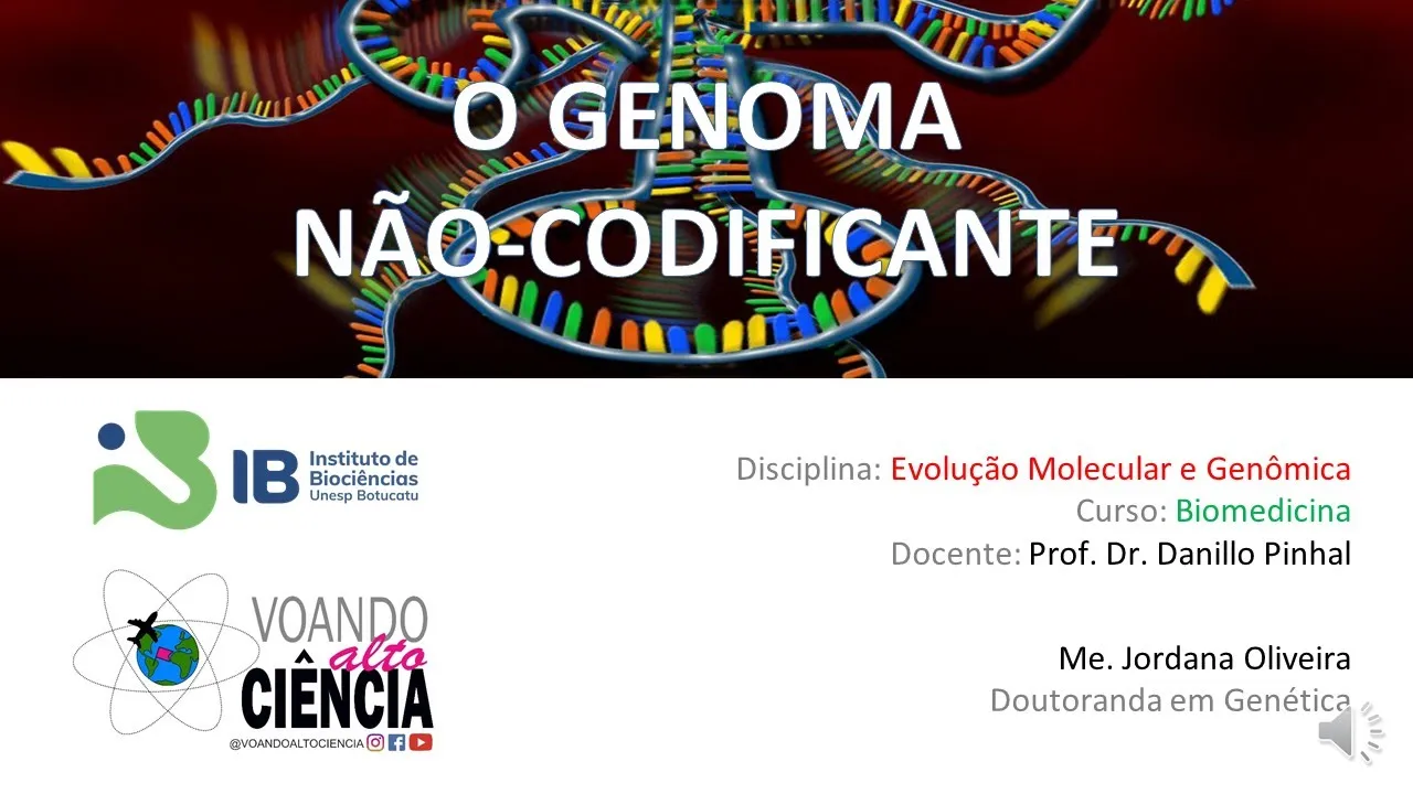 O Fantástico Mundo do Genoma não-codificante