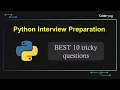 Python Interview Questions and Answers Tricky Python Questions