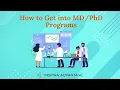 How to Get into Programs
