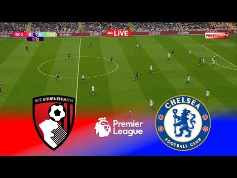 Video Thumbnail: 🔴Bournemouth vs Chelsea - English Premier League 2025/26 | Pes 21 Gameplay