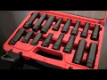 Kauplus 16PCS Master Wheel Locking Lug Key Set