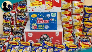 فتح   كرتونه كاملة تويز سيتي اكستريم والبخت كومبو ابو    جنية بطعم الجبنة والكاتشب    دندنها
