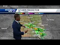 Very spotty rain chances August 10 Omaha