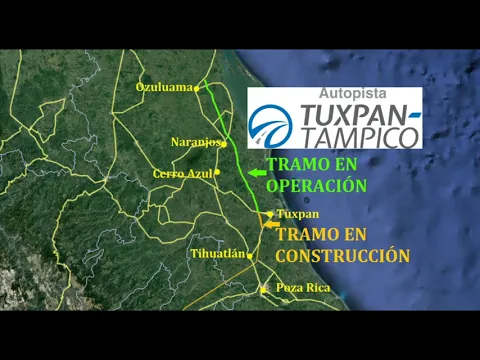 Download MP3 AUTOPISTA TUXPAN-TAMPICO Tramo Tuxpan-Naranjos
