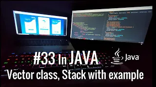 In java What is Vector class Stack with example