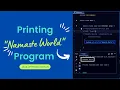 Basic Programming Printing Namaste World in Java Python Kotlin