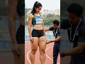 Download Lagu Notice her muscular legs❗️😍 🇮🇳#shorts #tallwoman #tallgirlfriend #girl #india #sprinter
