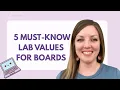NP Exam Prep Top 5 Lab Values Every Nurse Practitioner Must Know
