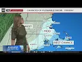 Weather forecast for Boston shows potential for plowable snow Monday