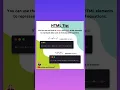 HTML subscript and superscript elements