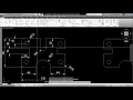 AutoCAD Tutorial Draw rectangle and circle Exercise