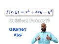 Math Subject GRE MultiVar Calc GR8767