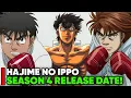 HAJIME NO IPPO SEASON 4 RELEASE DATE - Situation