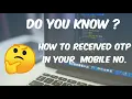 How to SMS Integration and Send OTP by SMS for Mobile Verification Using Textlocal API 2020
