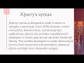 JQuery - Feature Rich JavaScript Library