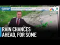 Rain chances for some in Boston area Wednesday then sunny stretch