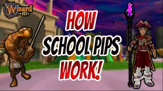 Wizard101 NEW School Pip System How It Works