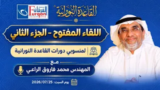 اللقاء المفتوح مع المهندس محمد فاروق الراعي - الجزء الثاني