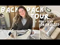 Backpack tour How I stay organized 2025 grad student college essentials and advice