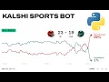 I built a Kalshi NFL Prediction Market Bot in Python it was too slow