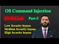 OS Command Injection Practical on DVWA Part-2 Ethical Hacking Tutorial shamsher 404