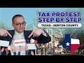 Tax Protest Step By Step Texas - Denton County