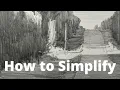 How to Simplify - Or what do I do with all those details