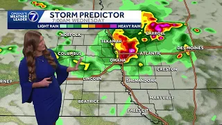 Heat and humidity bring storm chances later this week in Omaha