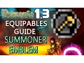 Terraria 1 3 Equipables Guide SUMMONER EMBLEM WOF DROP
