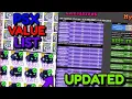 Pet Simulator X Value List Roblox Pet Sim X