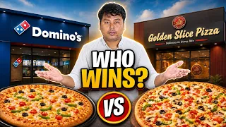 Dominos vs Golden Slice Pizza Challenge🔥
